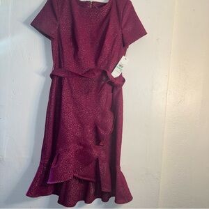Calvin Klein Red dress Dress size 8